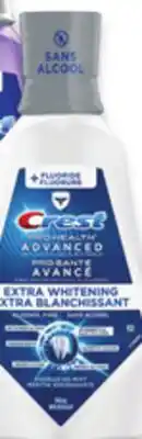 Walmart Crest Pro-Health mouthwash offer