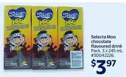 Walmart Selecta Moo chocolate flavoured drink offer
