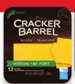 Walmart Cracker Barrel cheese slices offer