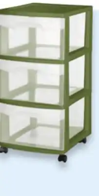 Walmart Sterilite 3 Drawer medium cart offer