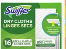 Walmart Swiffer Sweeper dry cloths offer