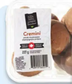 Walmart Your Fresh Market cremini mushrooms offer
