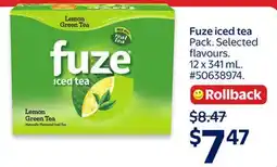 Walmart Fuze iced tea offer