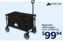 Walmart Ozark Trail Big bucket utility wagon offer