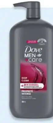 Walmart Dove or Dove Men+Care Body Wash offer
