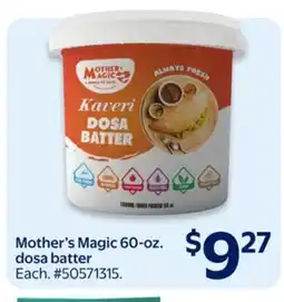 Walmart Mother's Magic 60-oz. dosa batter offer