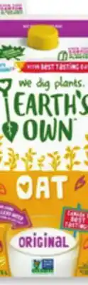 Walmart Earth's Own plant based beverages offer