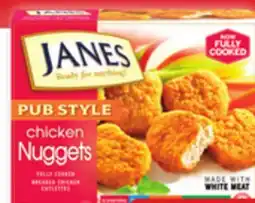 Walmart Janes Pub Style breaded chicken nuggets or strips offer