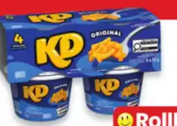 Walmart Kraft Dinner snack cups 4-pack offer