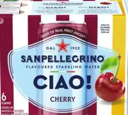 Walmart Sanpellegrino CIAO! flavoured sparkling water offer