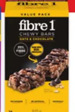 Walmart Fibre 1 granola bars value pack offer