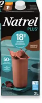 Walmart Natrel Plus protein lactose-free beverage offer