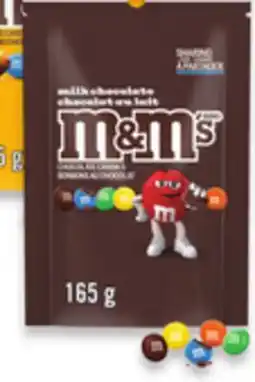 Walmart M&M's chocolate candies offer
