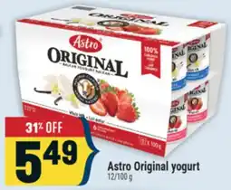 Marché Adonis Astro Original yogurt offer