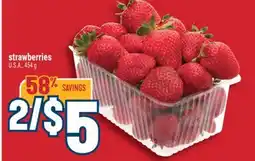 Marché Adonis strawberries offer