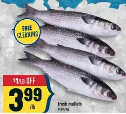 Marché Adonis FRESH MULLETS offer