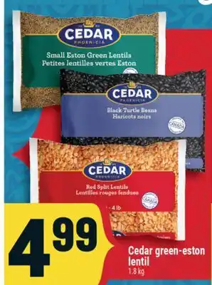 Marché Adonis CEDAR GREEN-ESTON LENTIL offer