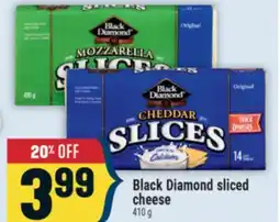 Marché Adonis BLACK DIAMOND SLICED CHEESE offer