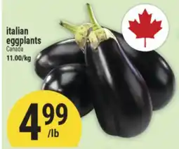 Marché Adonis ITALIAN EGGPLANTS offer