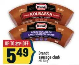 Marché Adonis Brandt sausage chub offer