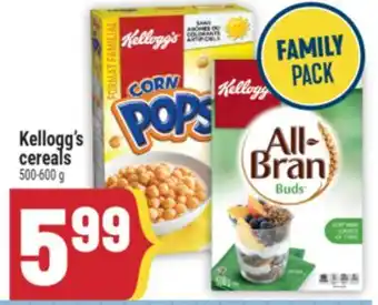 Marché Adonis KELLOGG'S CEREALS offer