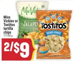 Marché Adonis MISS VICKIES OR TOSTITOS TORTILLA CHIPS offer