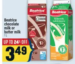 Marché Adonis BEATRICE CHOCOLATE MILK OR BUTTER MILK offer
