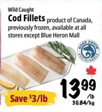 Farm Boy Wild Caught Cod Fillets offer