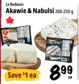 Farm Boy Le Bedouin Akawie & Nabulsi offer
