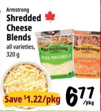 Farm Boy Armstrong Shredded Cheese Blends offer