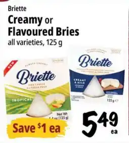 Farm Boy Briette Creamy or Flavoured Bries offer