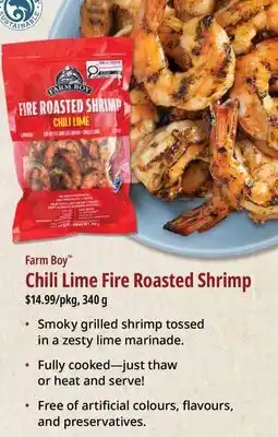Farm Boy Farm Boy Chili Lime Fire Roasted Shrimp offer