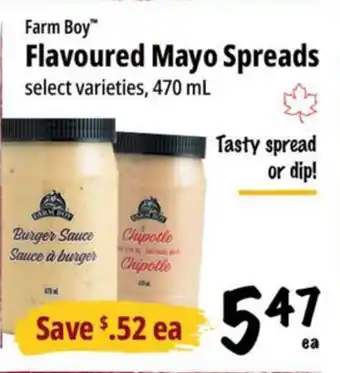 Farm Boy Farm Boy Flavoured Mayo Spreads offer