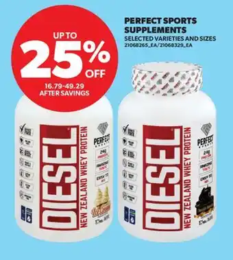 Real Canadian Superstore PERFECT SPORTS SUPPLEMENTS offer