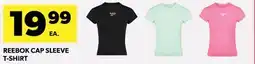Real Canadian Superstore REEBOK CAP SLEEVE T-SHIRT offer