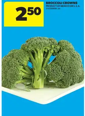 Real Canadian Superstore BROCCOLI CROWNS offer