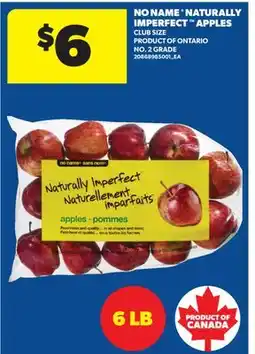 Real Canadian Superstore NO NAME NATURALLY IMPERFECT APPLES, 6 LB offer