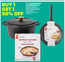 Real Canadian Superstore PC COOKWARE OR COOKWARE SETS offer