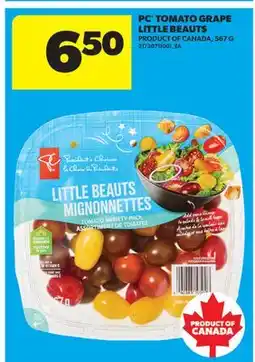 Real Canadian Superstore PC TOMATO GRAPE LITTLE BEAUTS offer