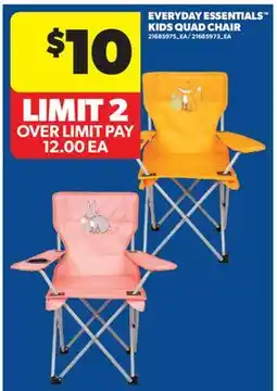 Real Canadian Superstore EVERYDAY ESSENTIALS KIDS QUAD CHAIR offer