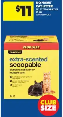 Real Canadian Superstore NO NAME CAT LITTER offer