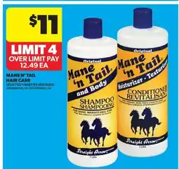 Real Canadian Superstore MANE N' TAIL HAIR CARE offer
