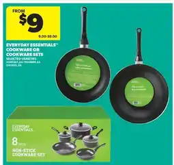 Real Canadian Superstore EVERYDAY ESSENTIALS COOKWARE OR COOKWARE SETS offer