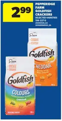 Real Canadian Superstore PEPPERIDGE FARM GOLDFISH CRACKERS offer