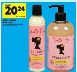 Real Canadian Superstore CAMILLE ROSE HAIR CARE offer