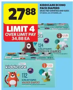 Real Canadian Superstore KIDDICARE ECONO PACK DIAPERS offer