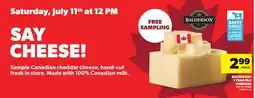 Real Canadian Superstore BALDERSON 1 YEAR OLD CHEDDAR offer
