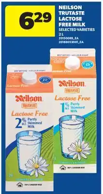 Real Canadian Superstore NEILSON TRUTASTE LACTOSE FREE MILK offer