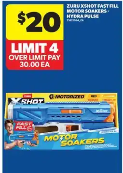 Real Canadian Superstore ZURU XSHOT FAST FILL MOTOR SOAKERS - HYDRA PULSE offer