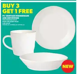 Real Canadian Superstore PC HERITAGE DINNERWARE AND SERVEWARE offer